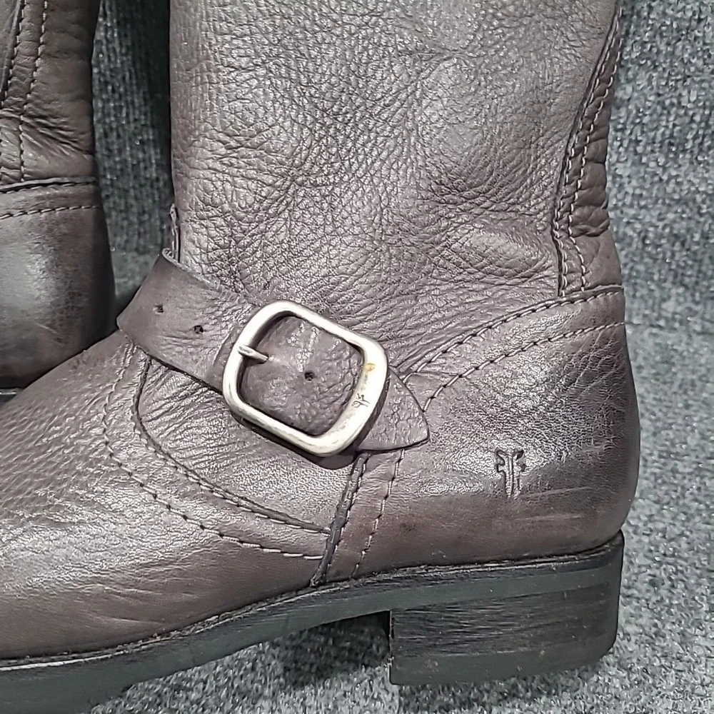 FRYE Veronica‎ Slouch Boots Gray Women's US 9B - Picture 2 of 15